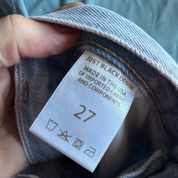 Just Black denim wide leg jeans - Picture 7 of 8